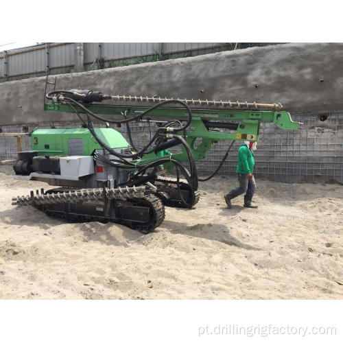 Broca em espiral de âncora horizontal de 60 m para pedra do solo